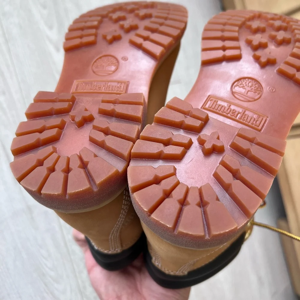 🔥Mint New Timberland Waterville 6” Waterproof Women’s Boots Wheat Nubuck - SZ 7🔥 - Picture 13 of 14